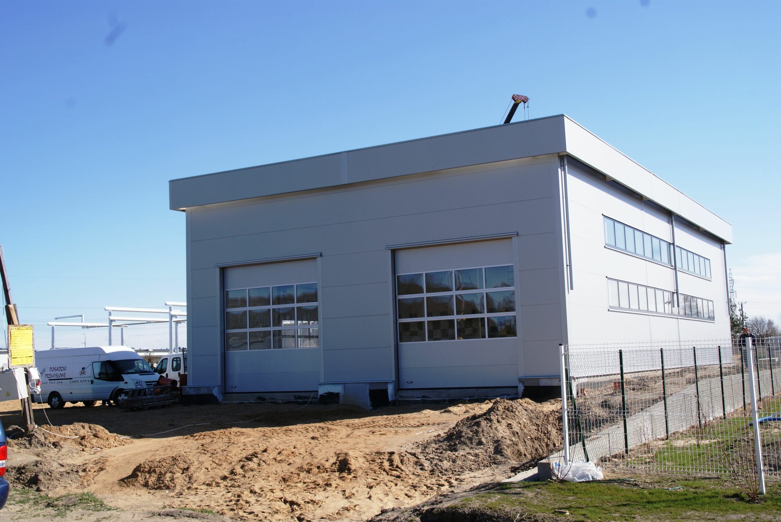 Obiekt usługowo-serwisowy – widok 1