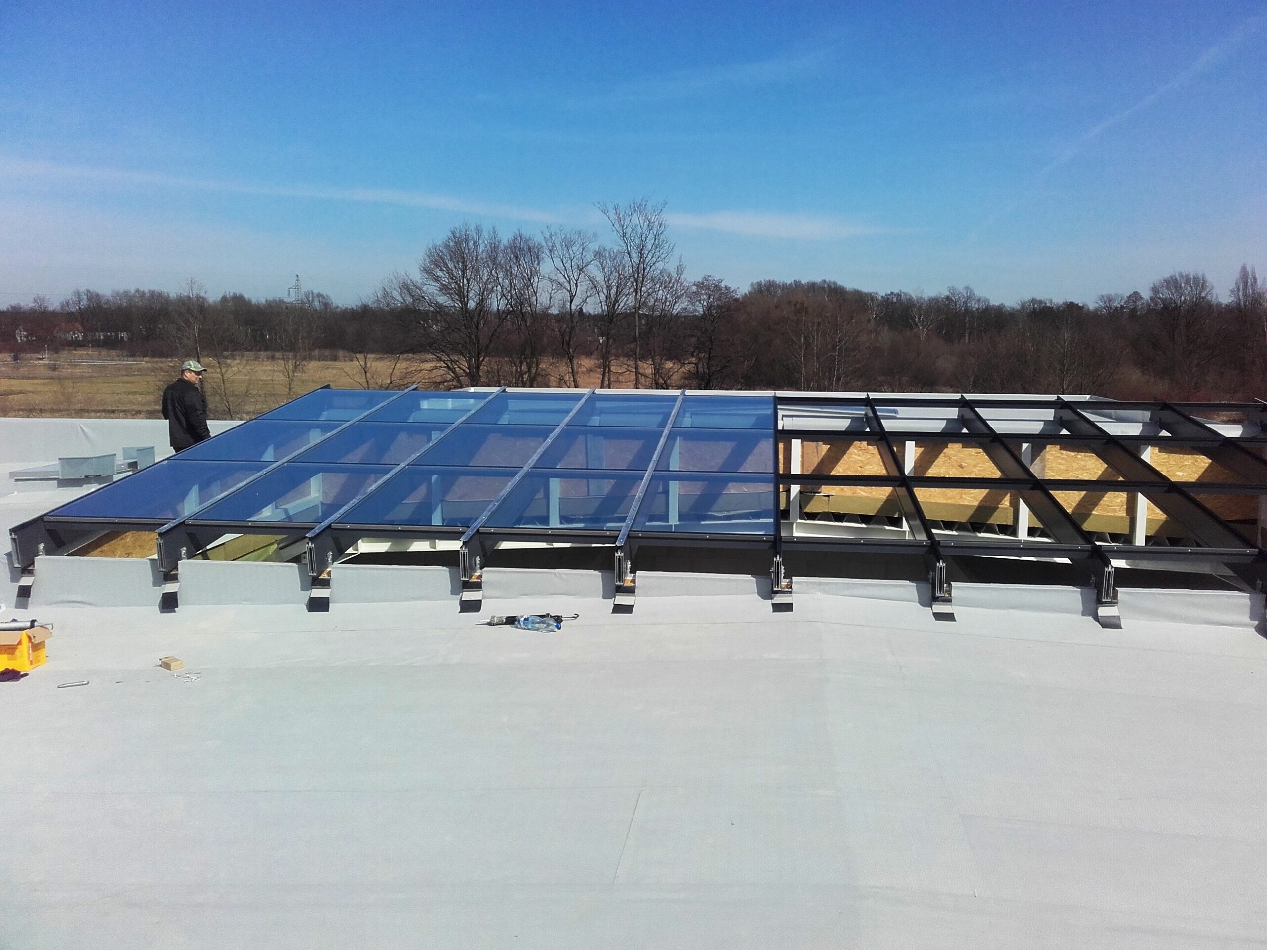 Przeszklenia dachowe – widok 1